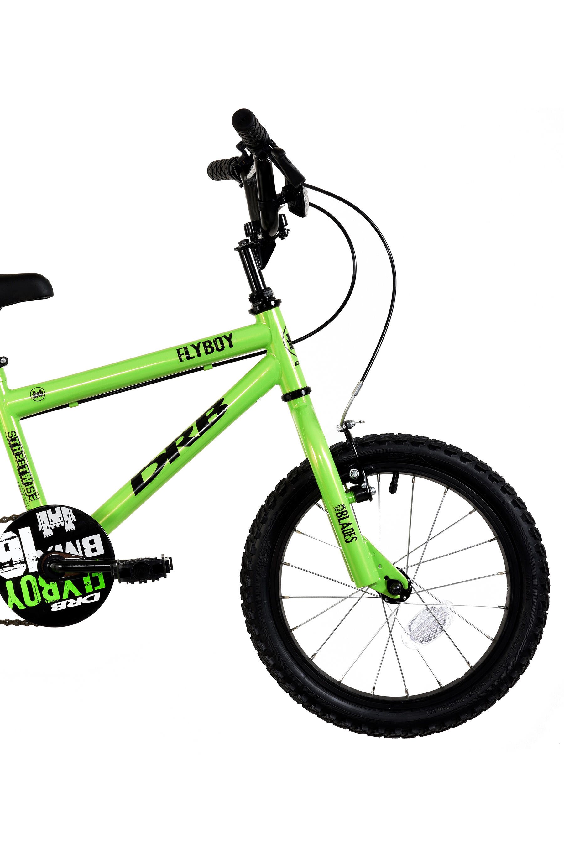 Dallingridge Flyboy 16In BMX Style Kids Bike - Green 3/3