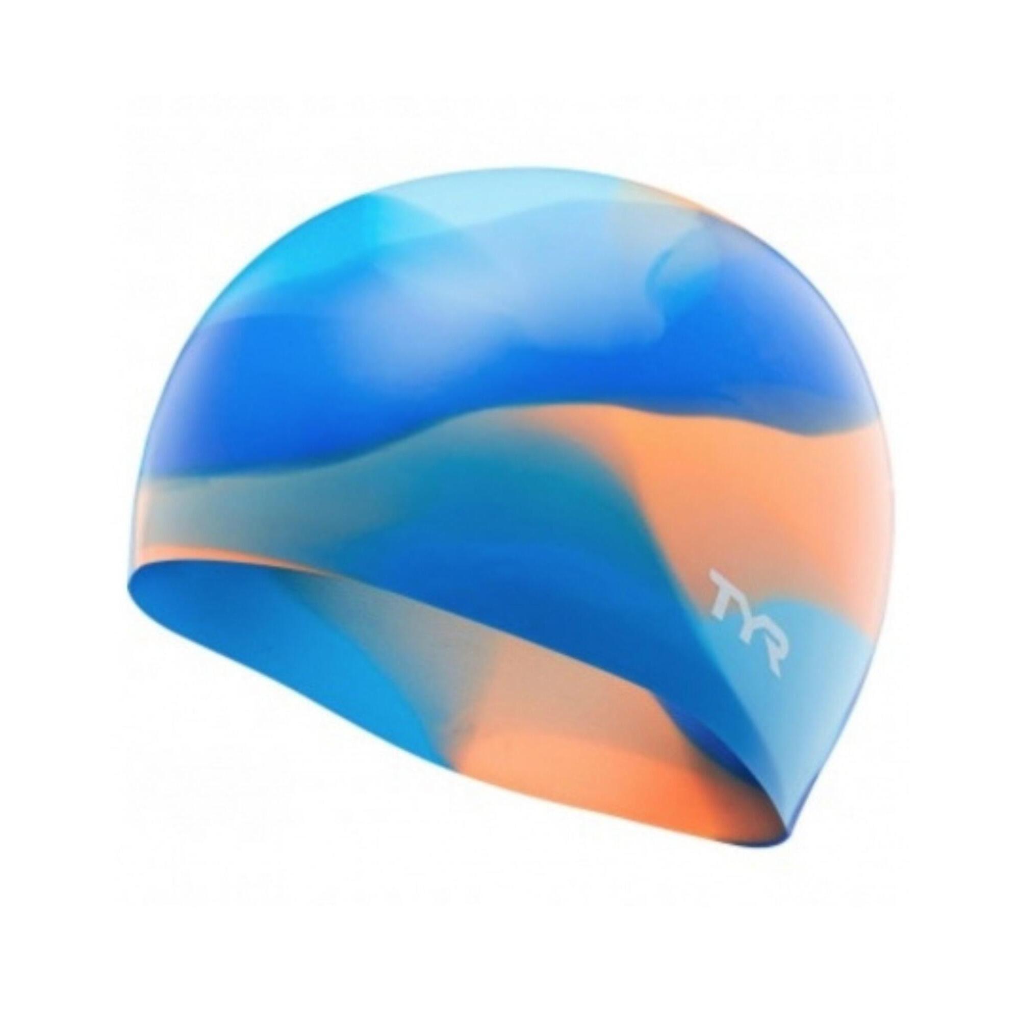 TYR TYR Junior Tie Dye Graphic Silicone Swim Cap