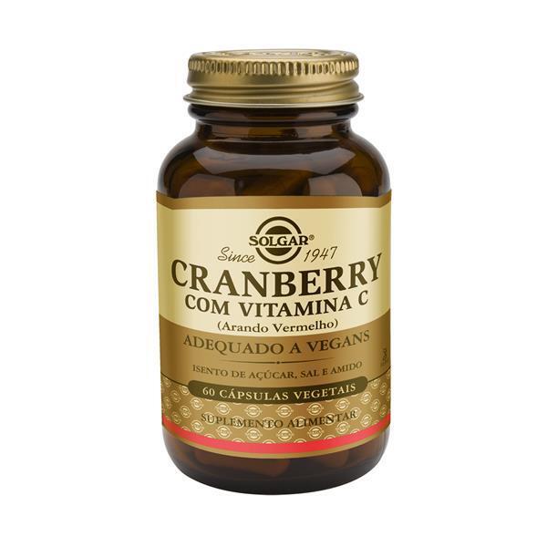 Cranberry com Vitamina C Solgar