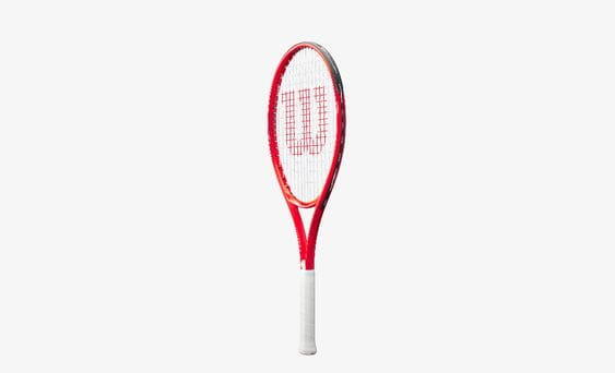 Wilson Federer 25" Junior Red Tennis Racket 2/3