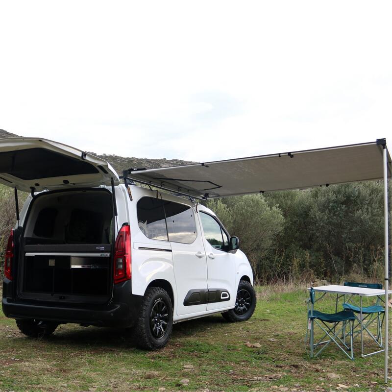 Mueble camper outdoor para furgoneta tipo Rifter M cama 195x140  UnlimitedPlusS