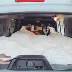 Mueble camper outdoor para furgoneta tipo Rifter XL cama 195x140 UnlimitedM