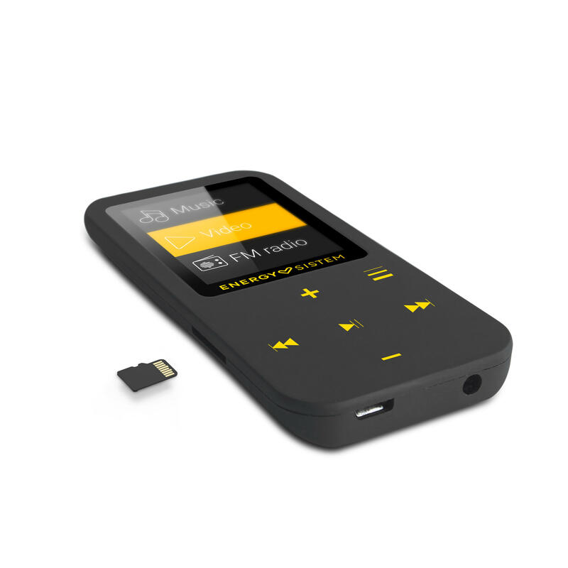 Reproductor MP4 Energy Sistem Touch Bluetooth Amber 16 GB radio FM microSD