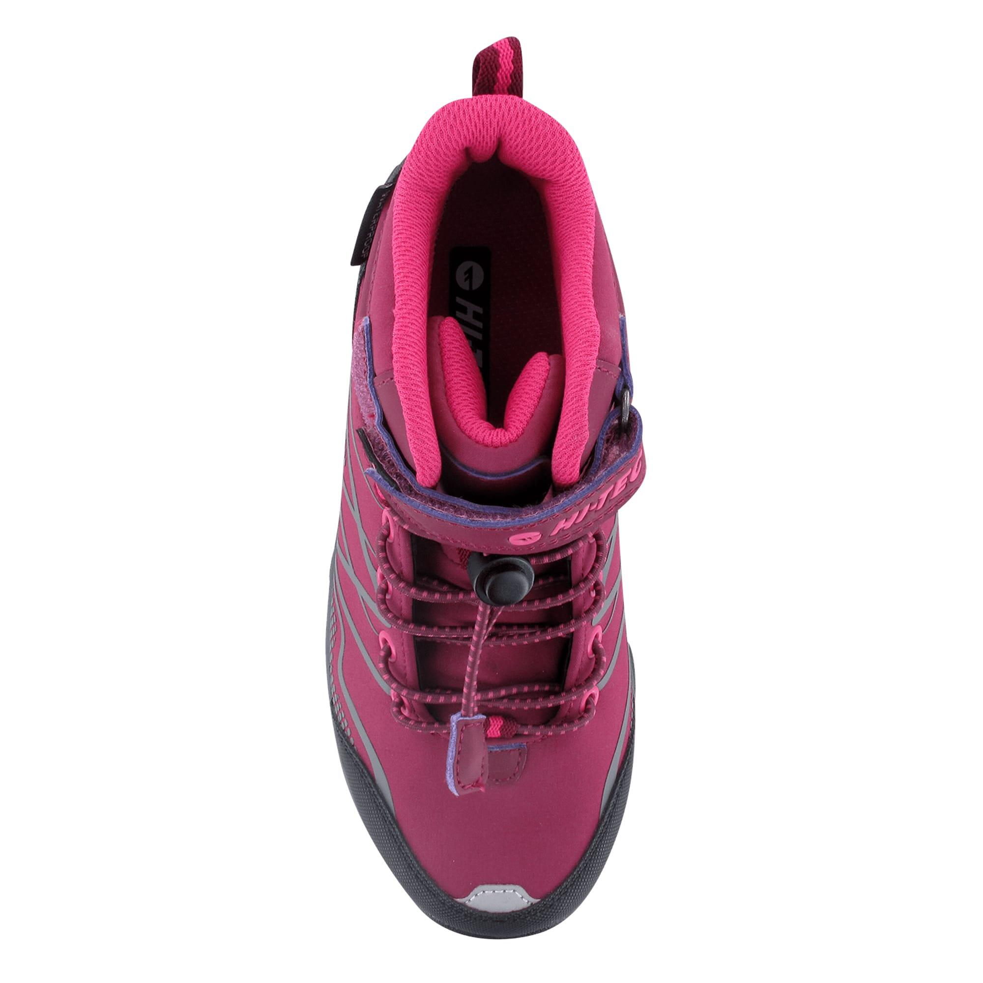 Hi-Tec Blackout Mid Junior Hiking Boot Pink - UK 2 4/7