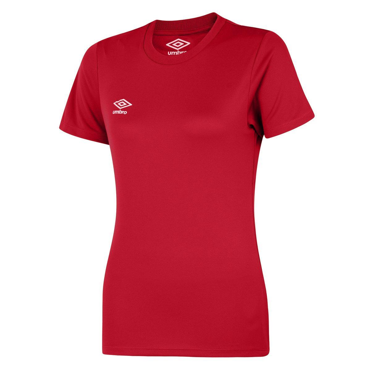 Womens/Ladies Club Jersey (Vermillion) 1/3