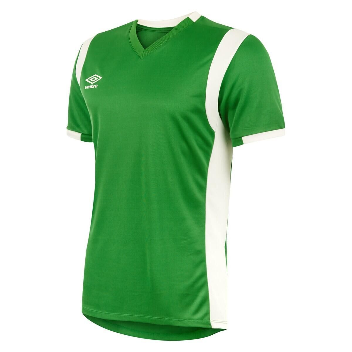 UMBRO Mens Spartan ShortSleeved Jersey (Emerald/White)