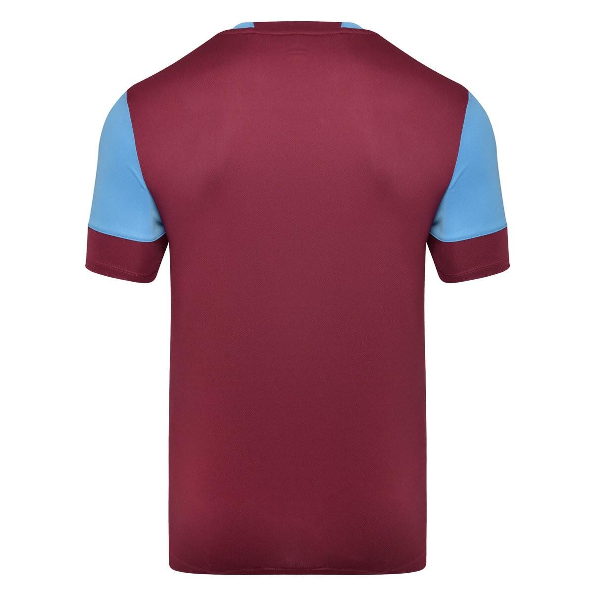 Mens Vier Jersey (New Claret/Sky Blue) 2/3