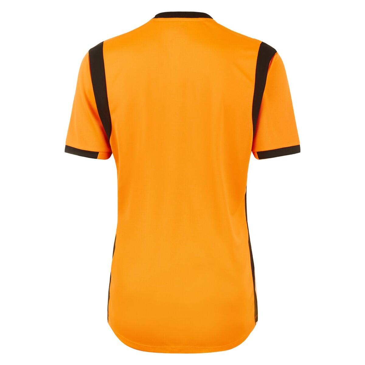 Mens Spartan ShortSleeved Jersey (Shocking Orange/Black) 2/3