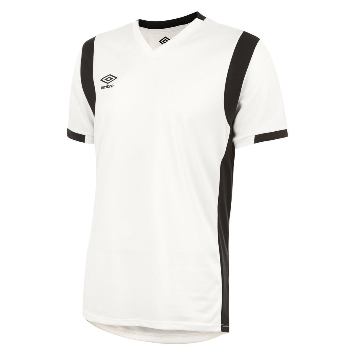 UMBRO Mens Spartan ShortSleeved Jersey (White/Black)