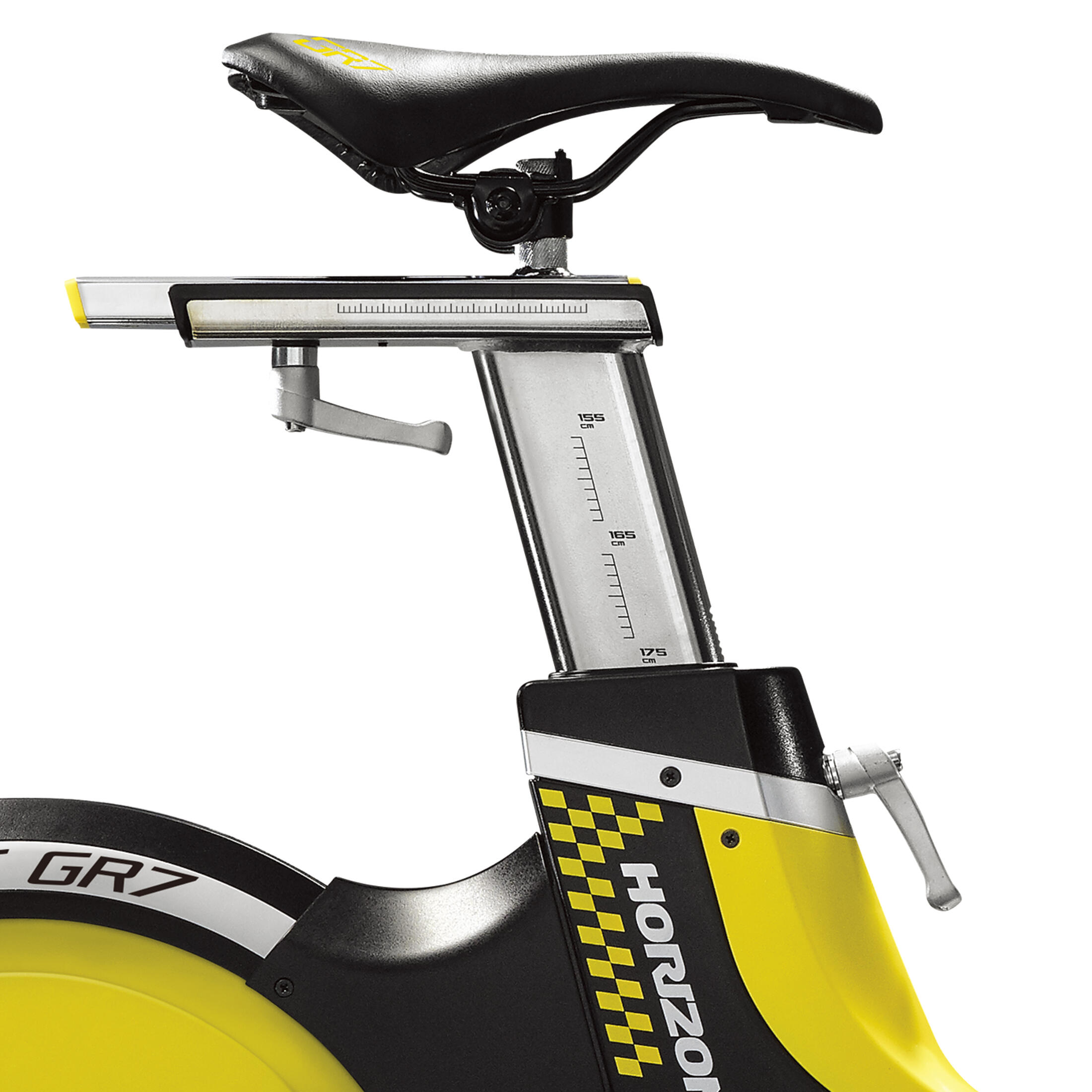 Horizon GR7 Vélo indoor – Frein à induction, Rear Drive System, App fitDisplay 5/7