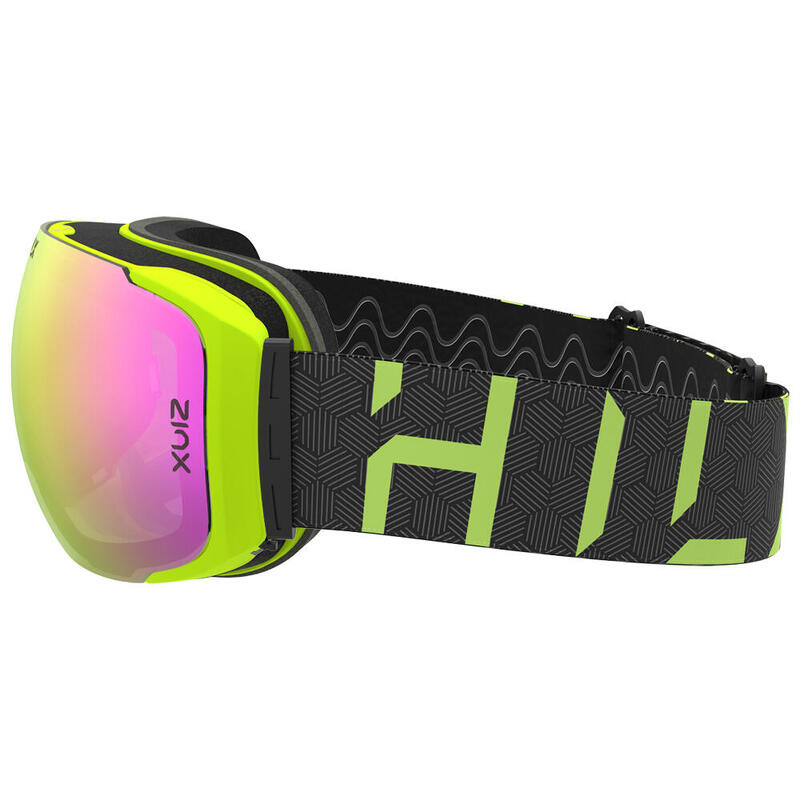 RECON Unisex  Anti-fog & Anti scratch Ski, Snow Goggles - Purple/Black/Green