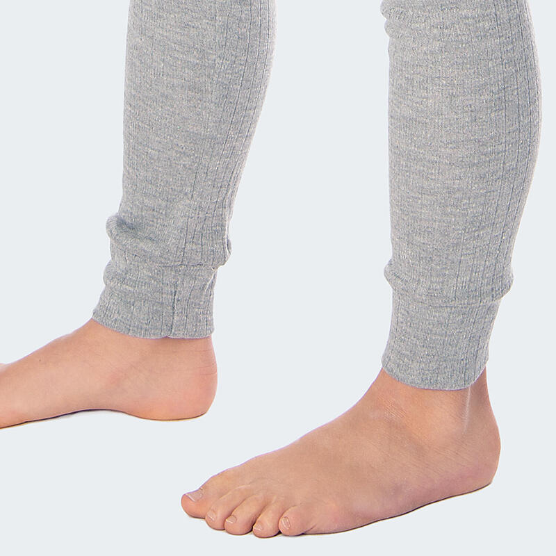 pantaloni termici copii | pantaloni sport | Fleece interior | Gri