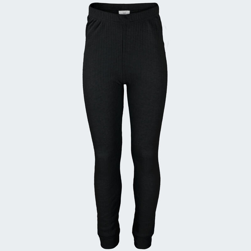 pantaloni termici copii | pantaloni sport | Fleece interior | Negru