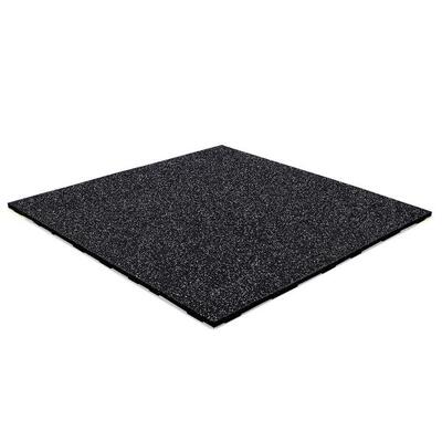 Piastrella per pavimento sportivo FIFTEEN 20mm - 100x100 cm - Grigio chiaro