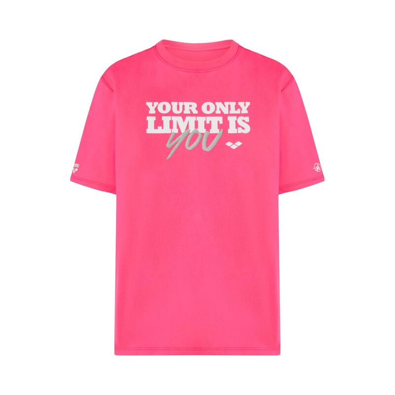 Siobhán LIMITLESS UNISEX COTTON TEE - PINK