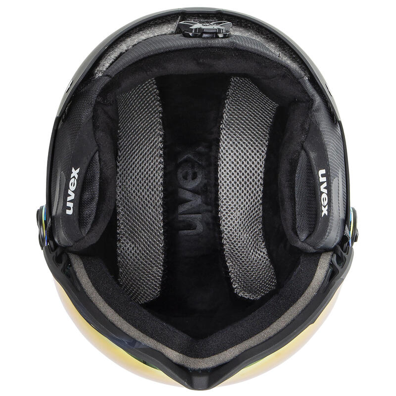 Kask narciarski Uvex Wanted Visor, z szybą