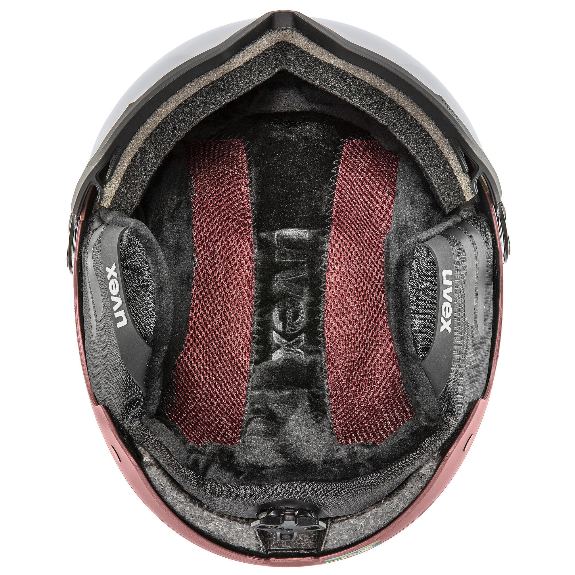 Casque de ski UVEX Wanted Visière violette 56/6/262/7005 54-58 cm 6/6