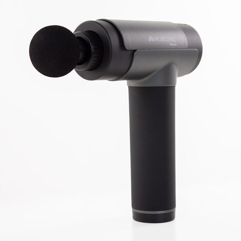Pistola de massagem muscular Portátil Ecrã LCD 6 Cabeças 30 níveis S-01