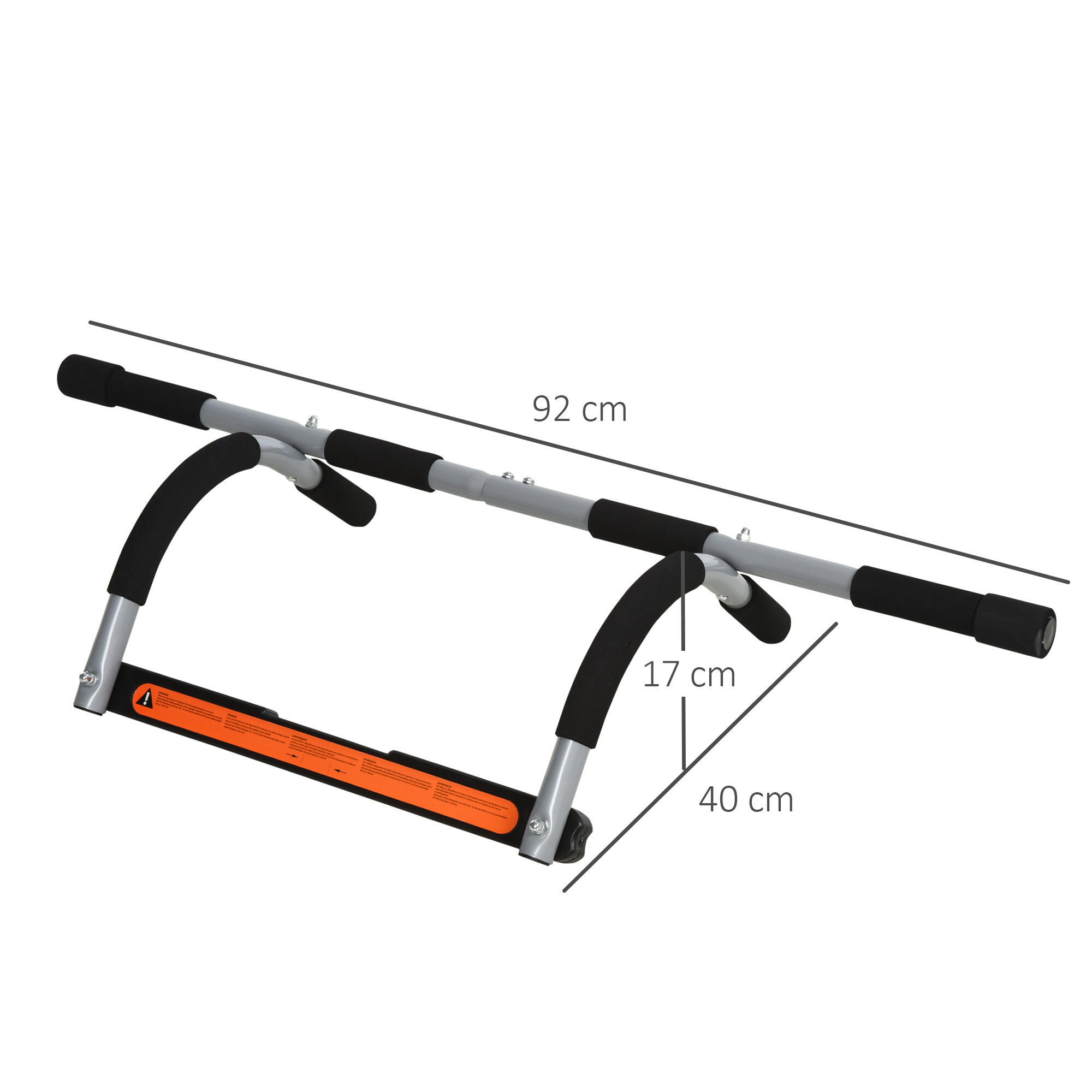 Barre de traction fixée au plafond, barre d'entraînement, capacité de charge 110 5/9