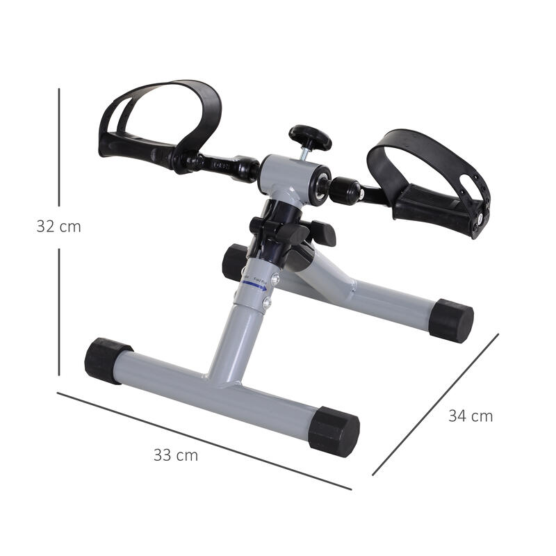 Mini bicicleta ergométrica dobrável