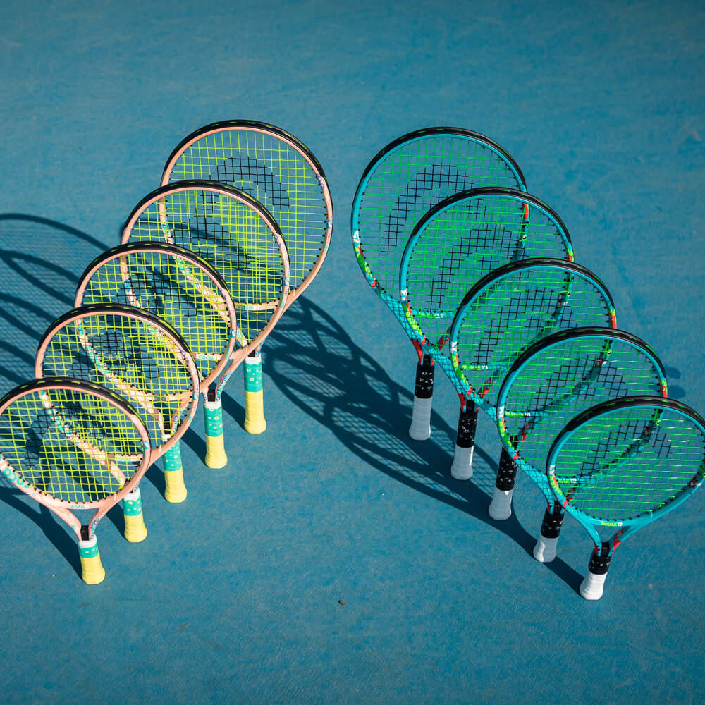 HEAD Novak 23 Raquetas de tenis para jugadores júnior 3/5