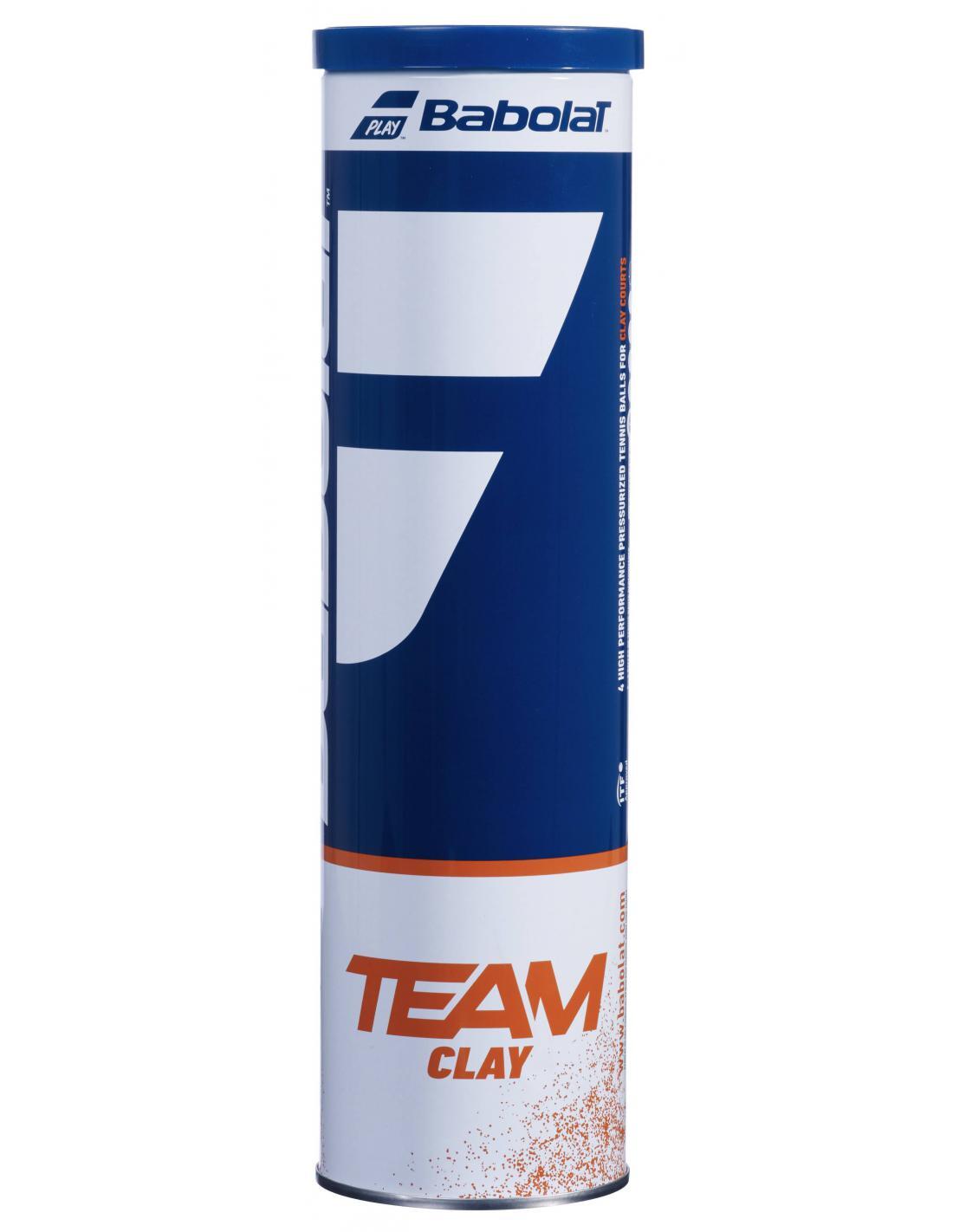 BABOLAT Tennisballen Babolat Team Clay X4 voor unisex