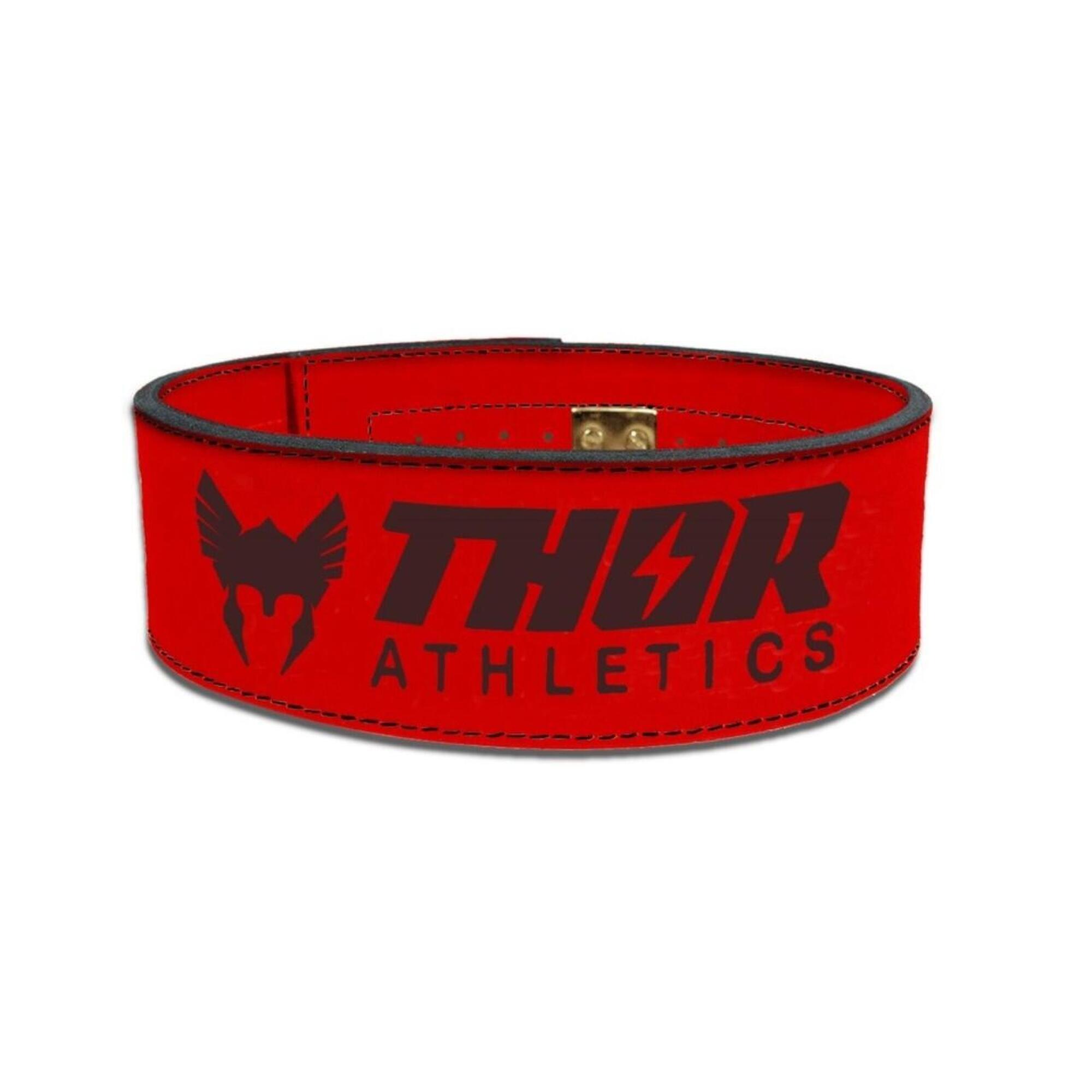 THOR ATHLETICS  Cintura del peso rosso - Standard IPF