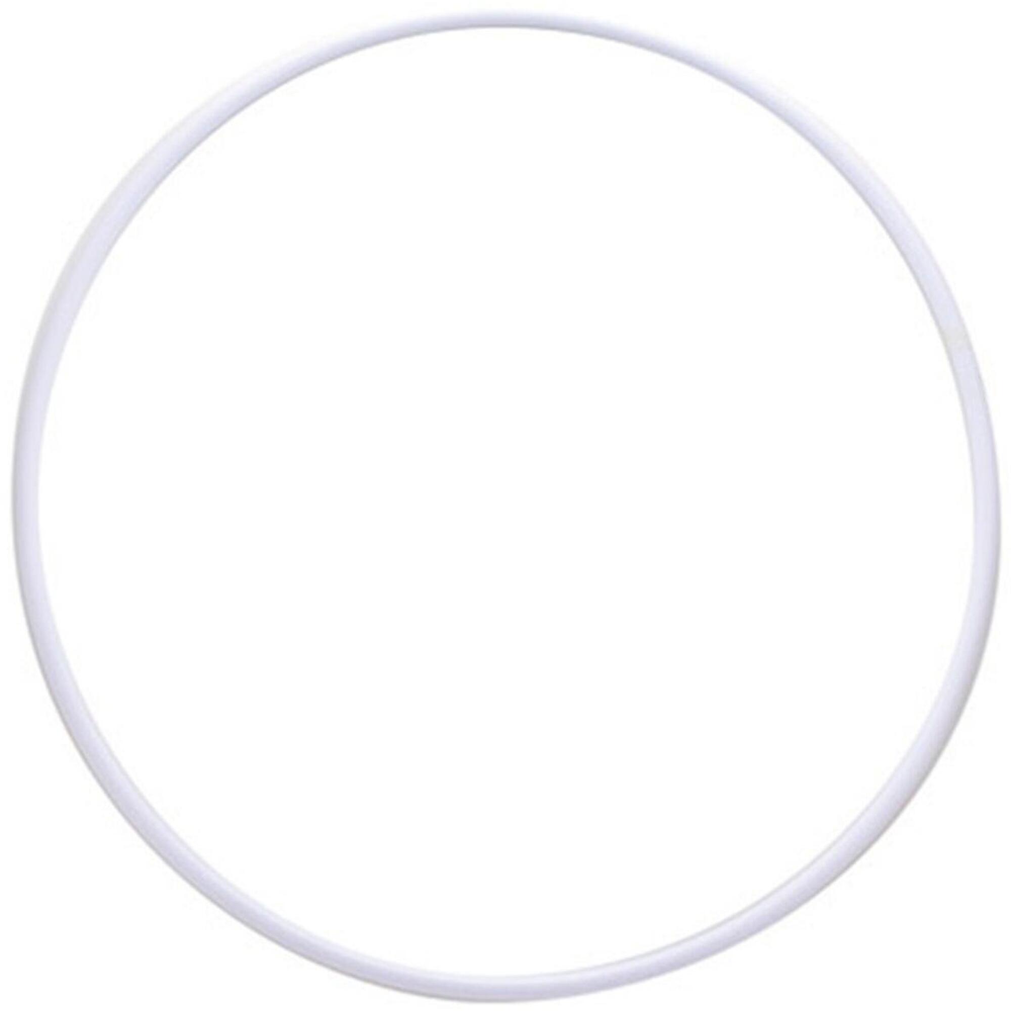 Arco de Ginástica Plástico 148 gr INDIGO 55 cm Branco