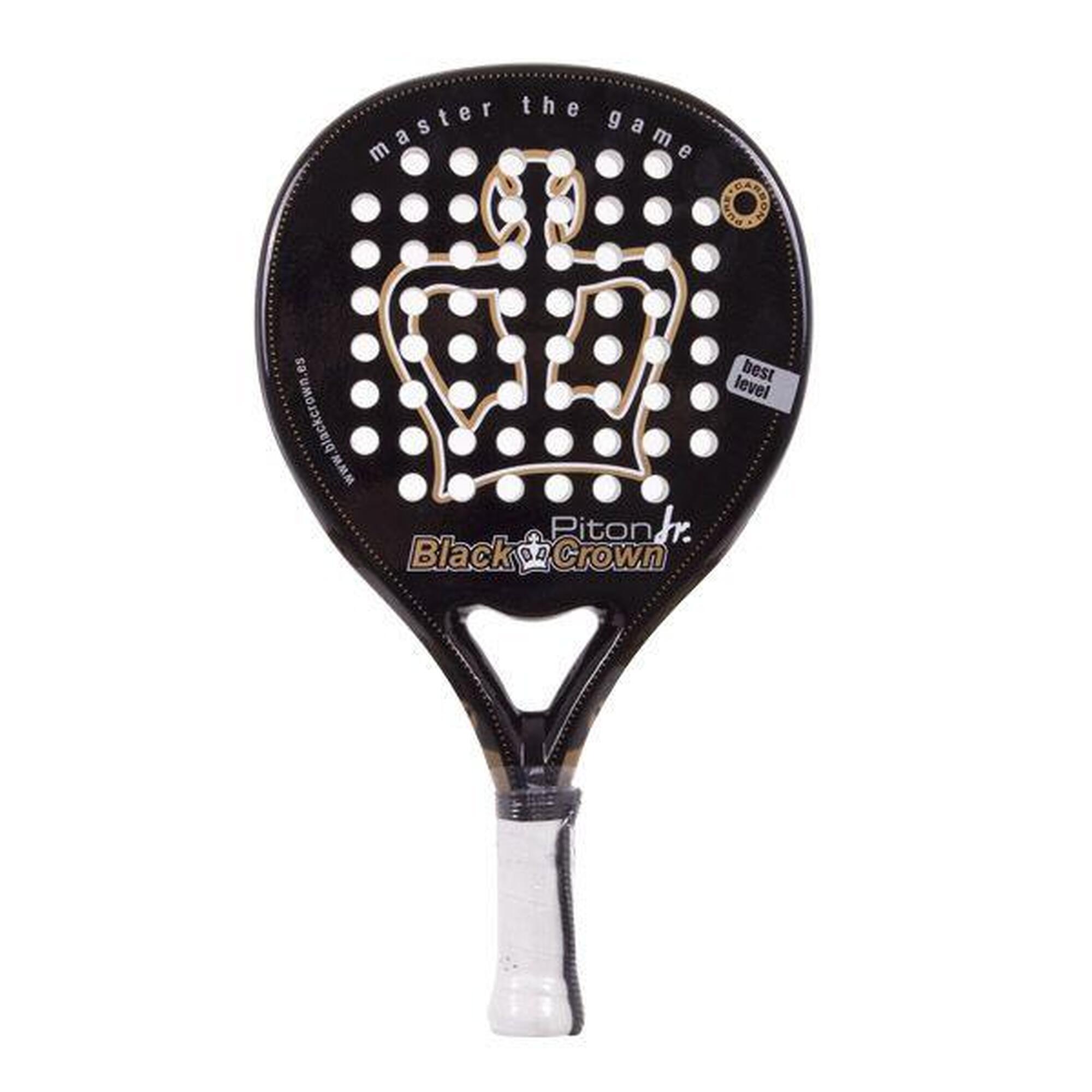 Raquette de padel Piton Jr Black Crown