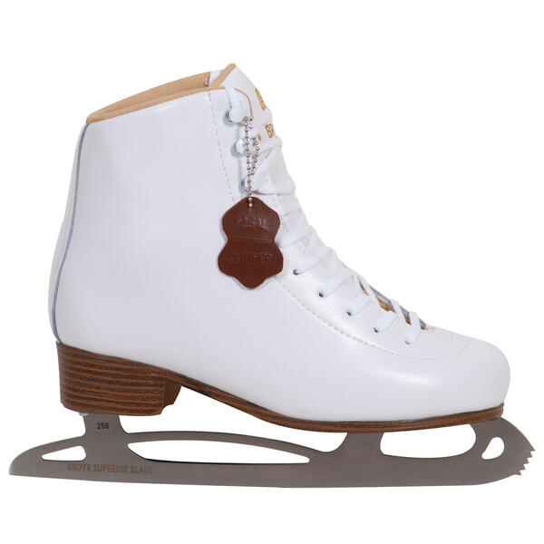 Broyx Prima patins en cuir blanc patins artistiques