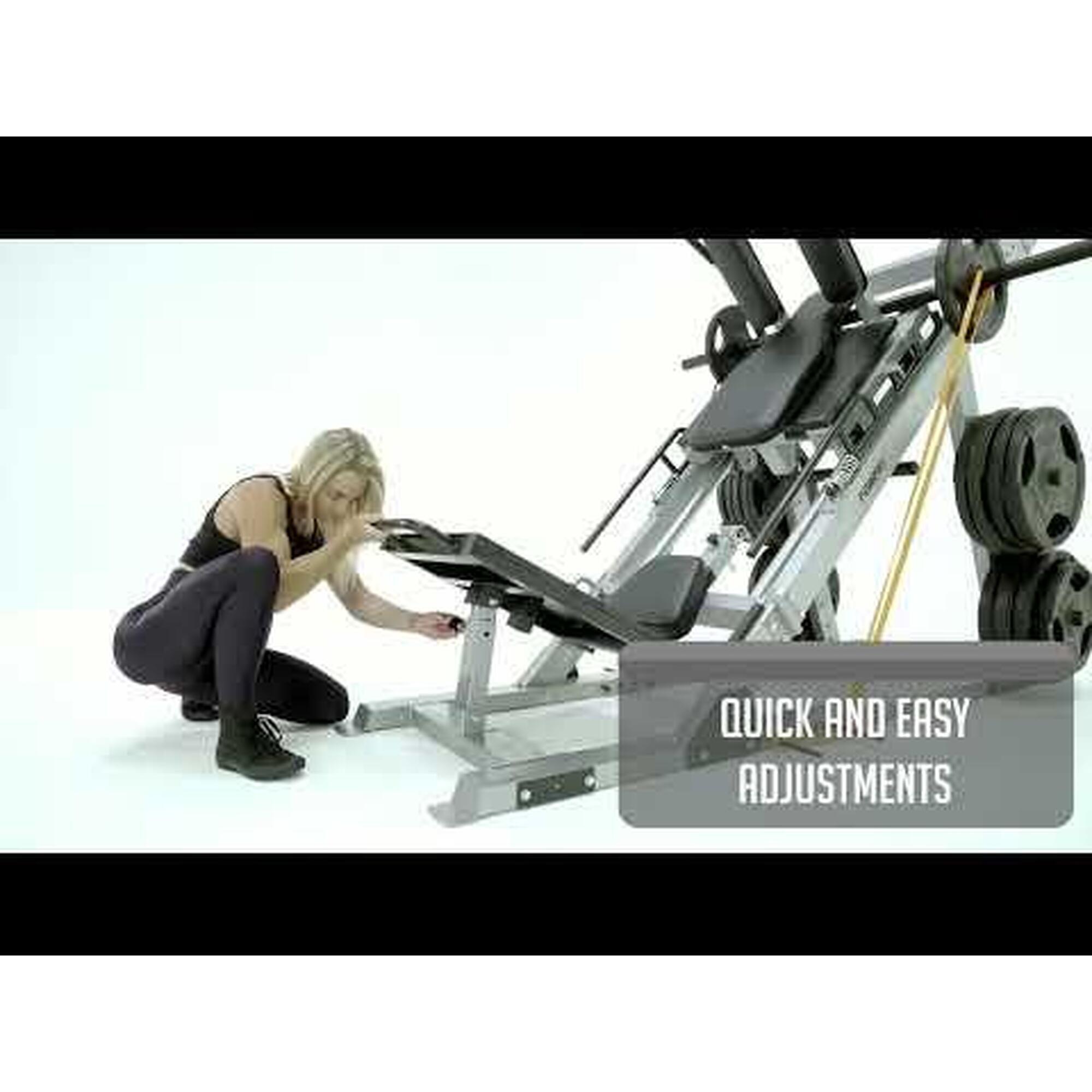 Force USA Monster Ultimate Leg Press Hack Squat Combo FORCE USA Decathlon