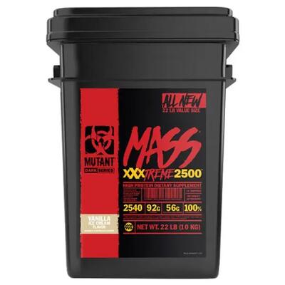 Mutant mutant mass extreme 2500 (6lbs) triple chocolate - gewichtstoename
