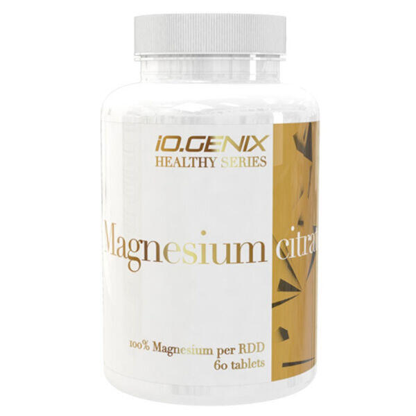Magnesium citrate - 60 tablets de IO.Genix Exclusivo Online      15,23€  Preço por quantidade 253,84€kg BIOGENIX Magnesium citrate - 60 tablets de IO.GenixVendido e expedido por: Masmusculo    