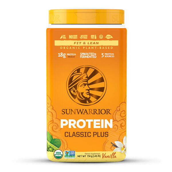 SUNWARRIOR Sunwarrior Classic Plus Organic (750g) Chocolate - Eiwitten - Veganistisch eiwit