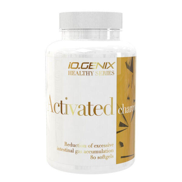 Activated Charcoal - 80 Softgels IO.Genix