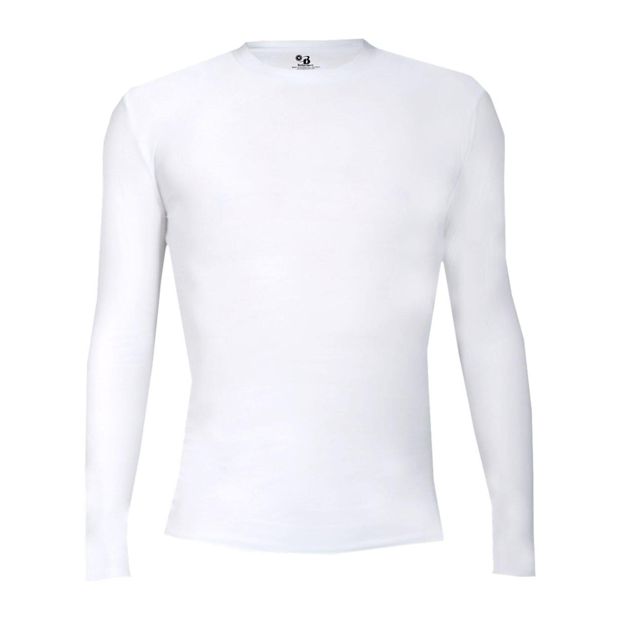 Cămașă cu mânecă lungă Pro Compression Adults Men Round Neck Undershirt
