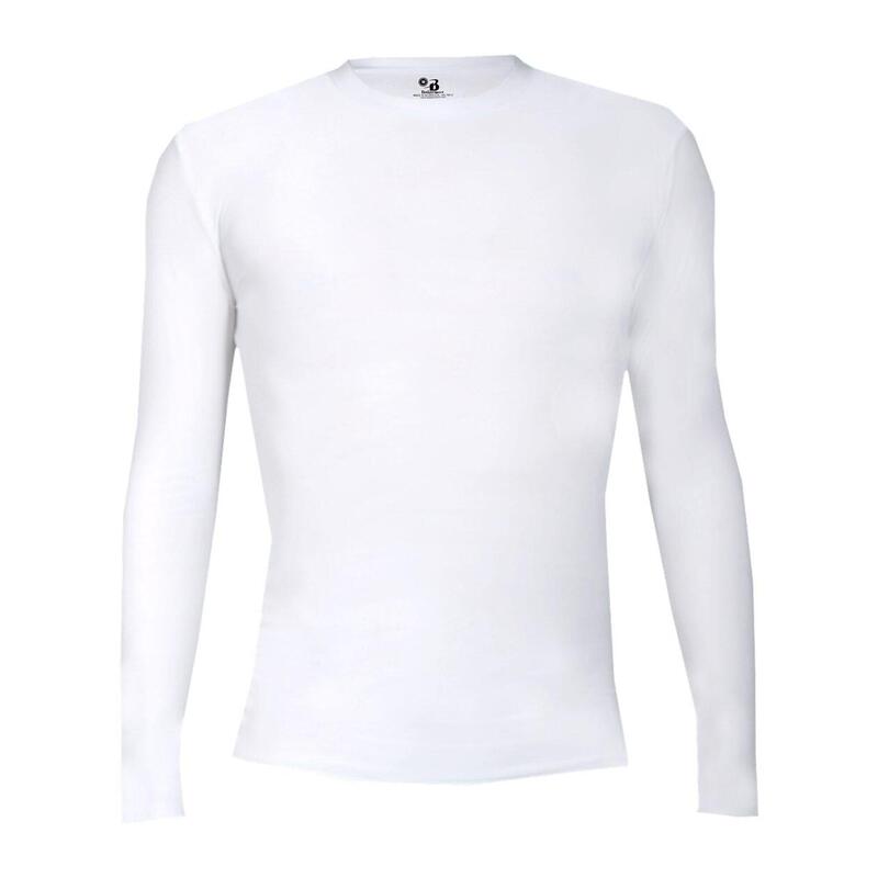 Cămașă cu mânecă lungă Pro Compression Adults Men Round Neck Undershirt