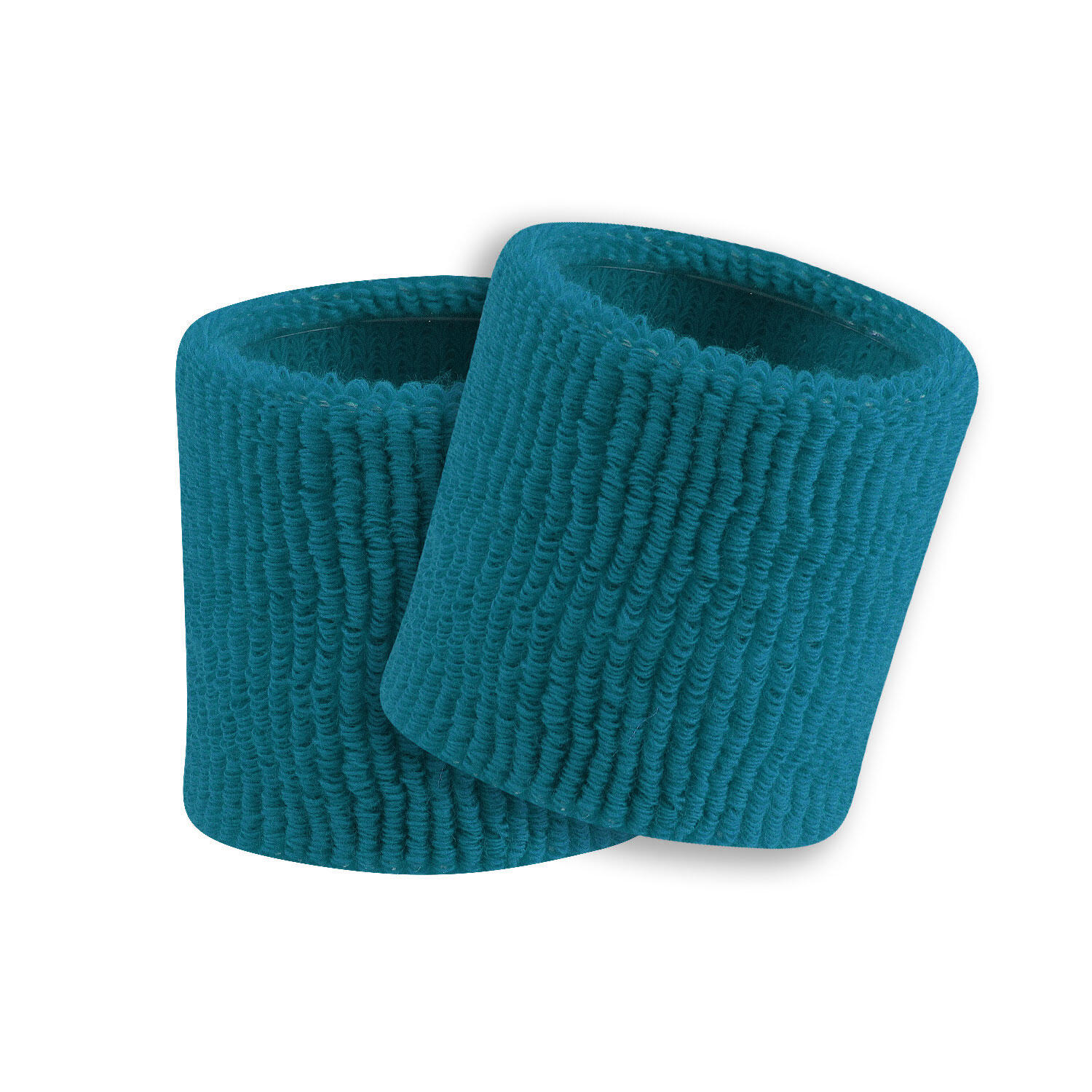 Pair of sponge wristbands for adults 8 cm