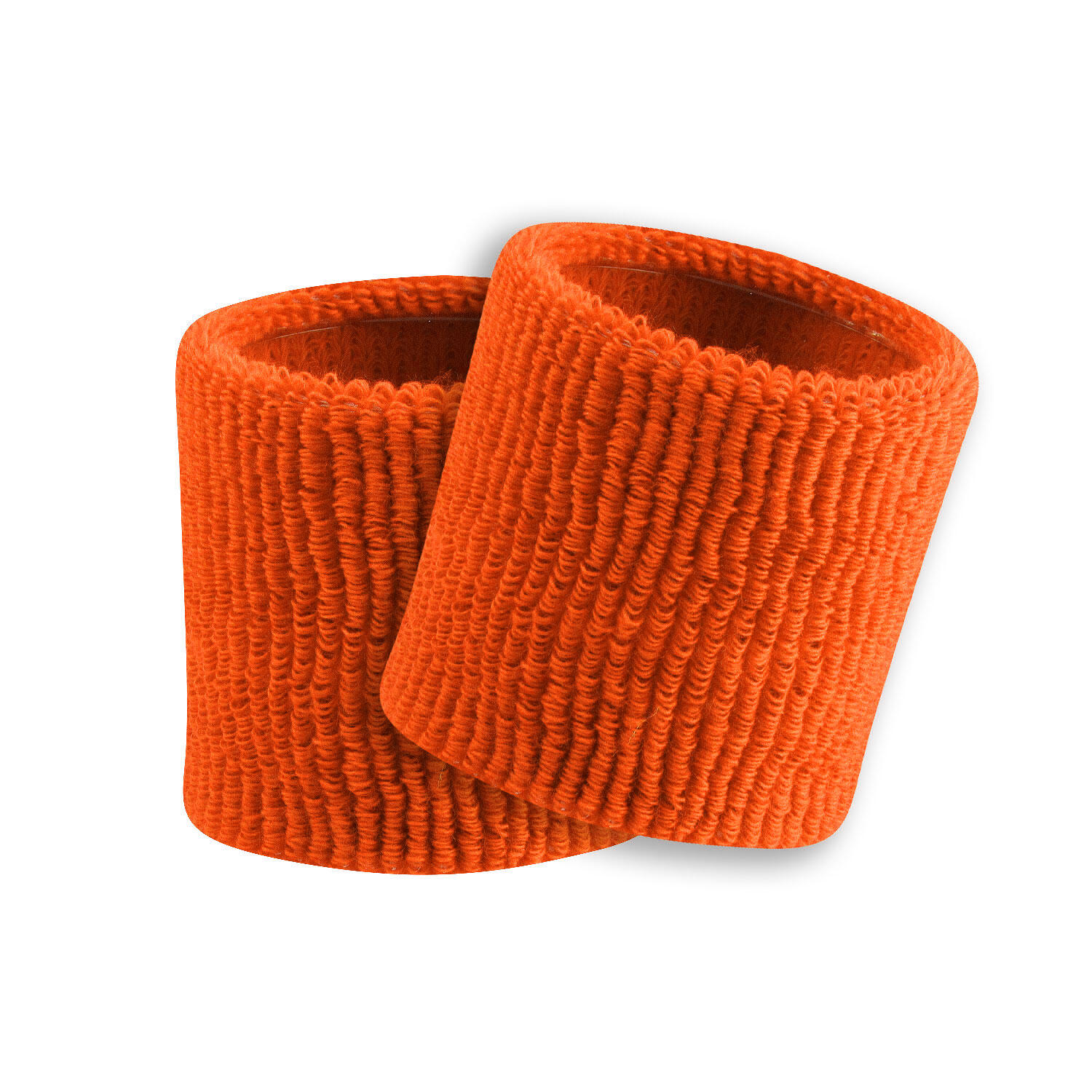 Pair of sponge wristbands for adults 8 cm