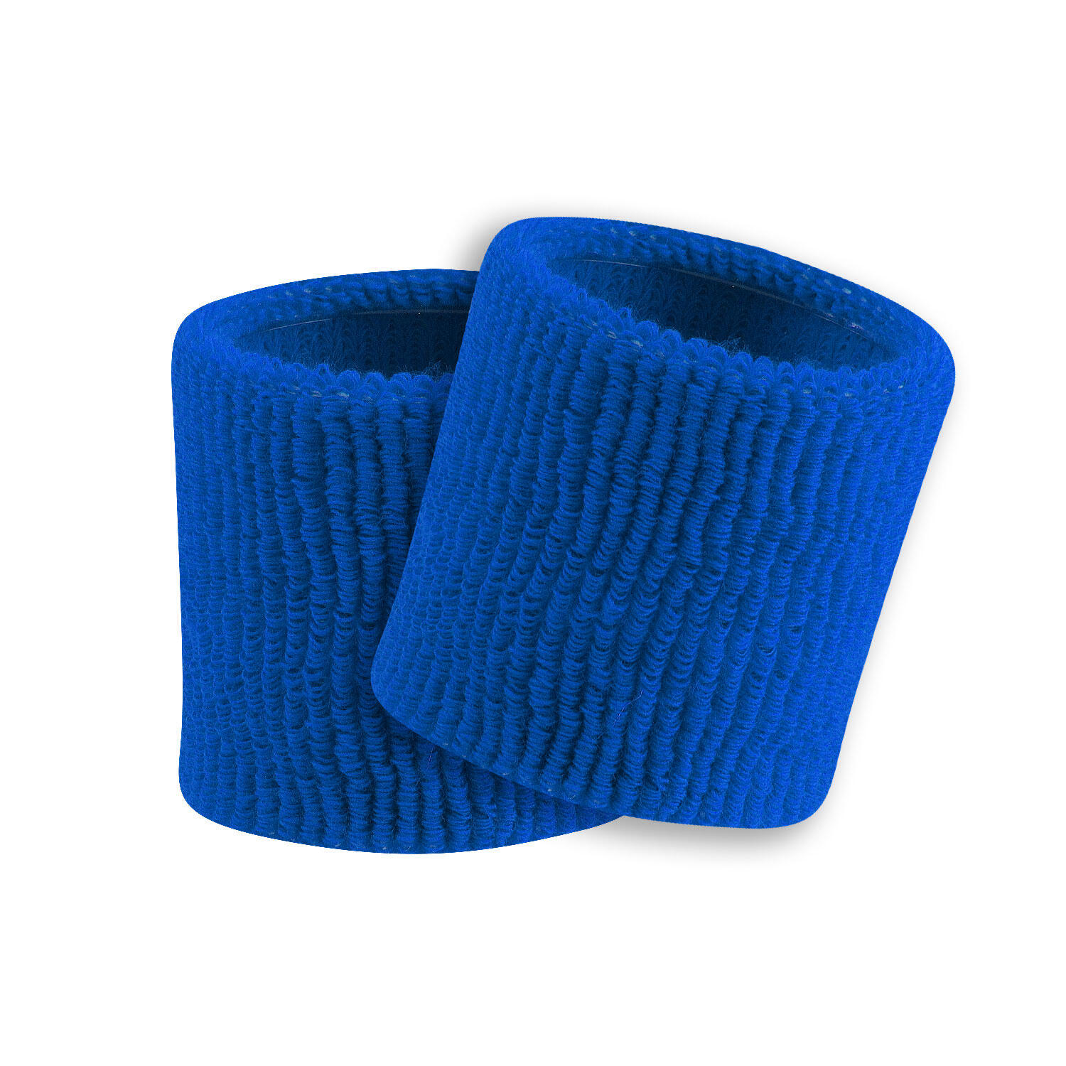 Pair of sponge wristbands for adults 8 cm