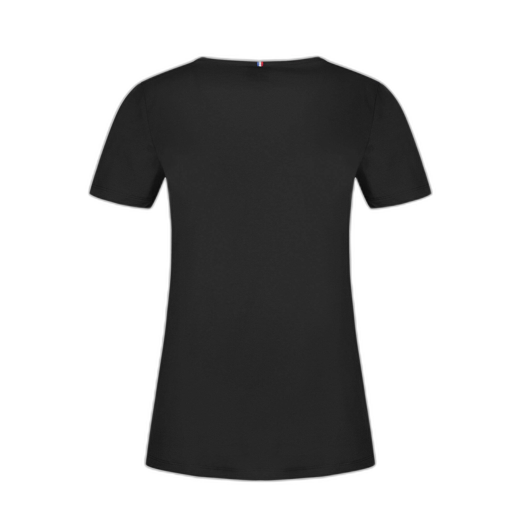 T-shirt col V manches courtes femme Le Coq Sportif Ess Col V N°1 2/5