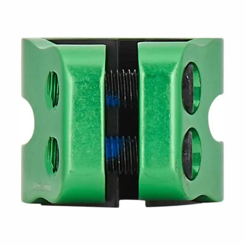 Double collier de serrage Twin Slit Vert 4/5