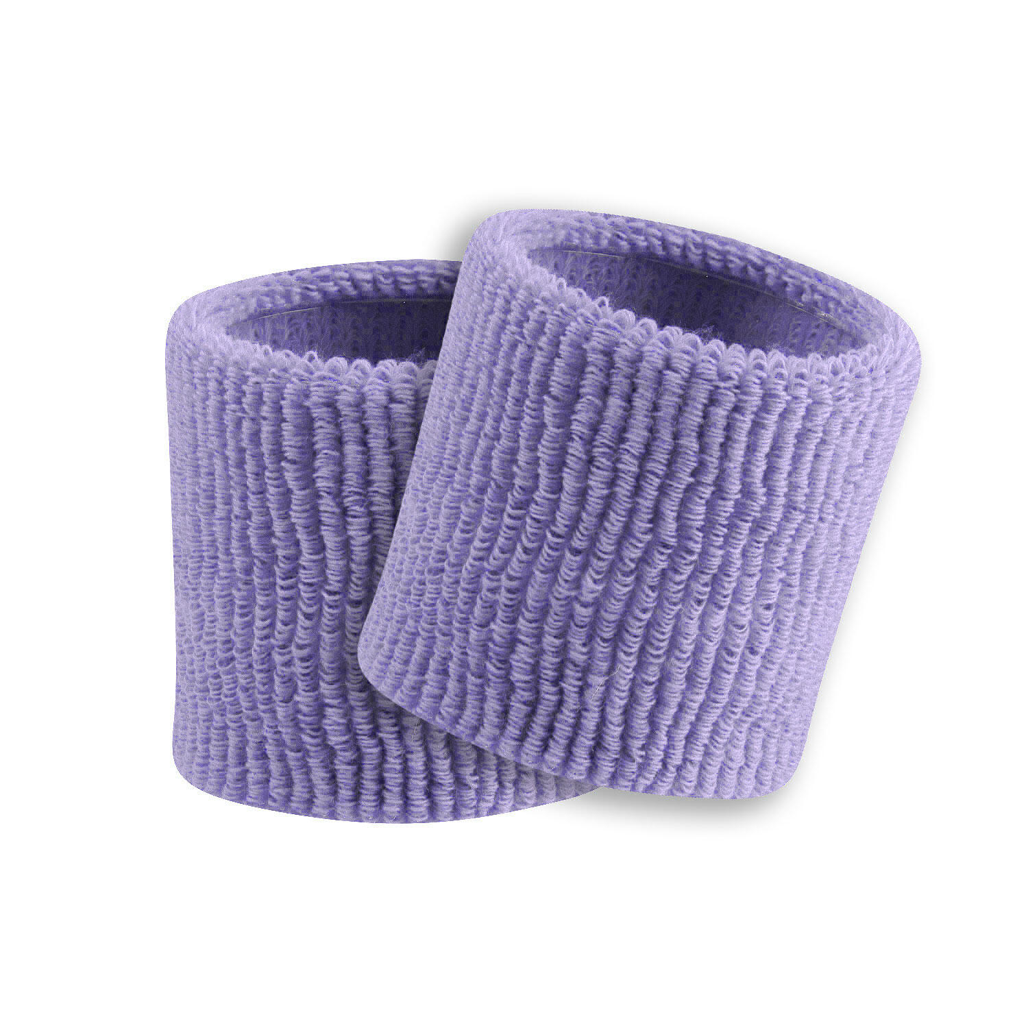 Pair of sponge wristbands for adults 8 cm