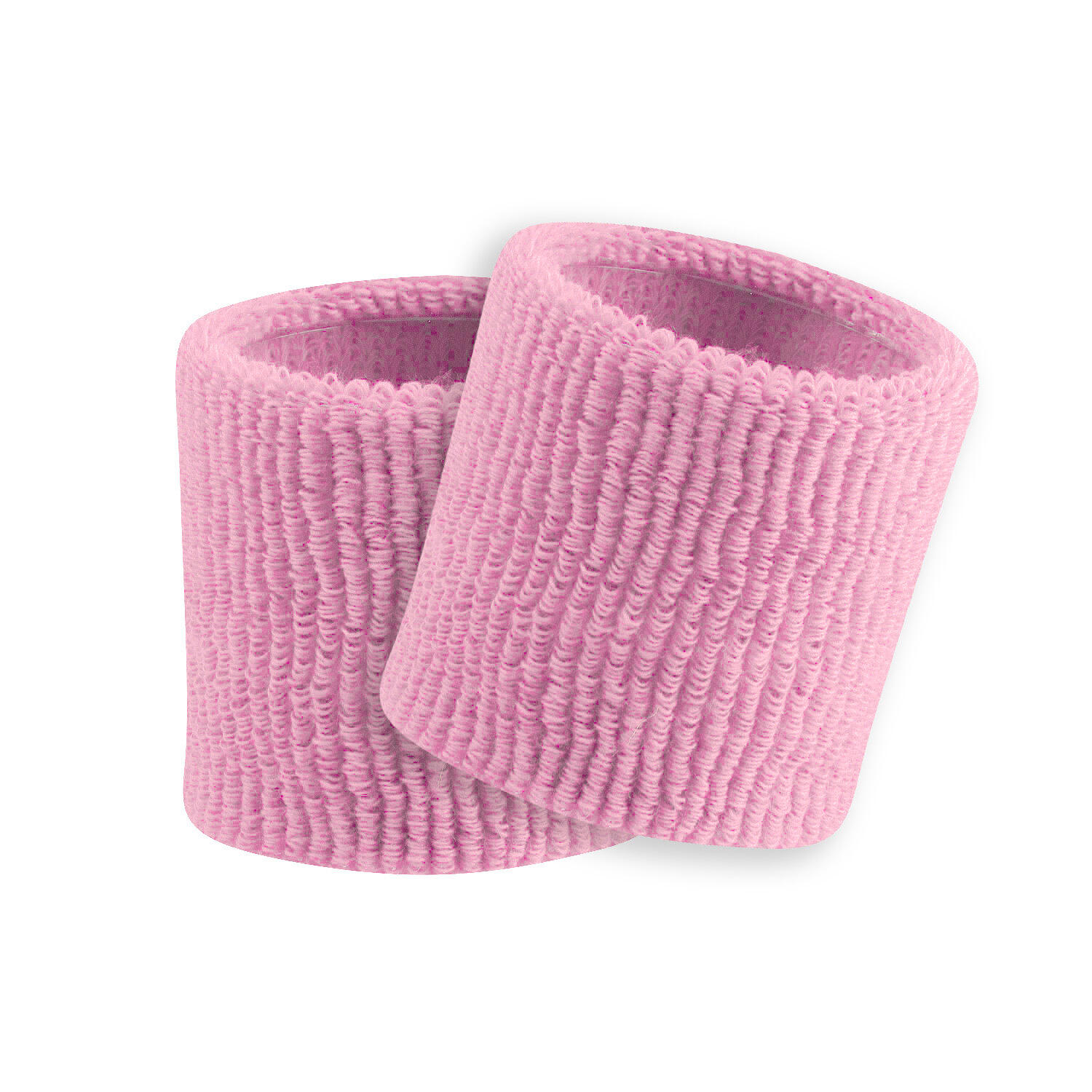 Pair of sponge wristbands for adults 8 cm