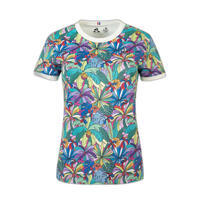 T-shirt manches courtes femme Le Coq Sportif Leona Rose N°1