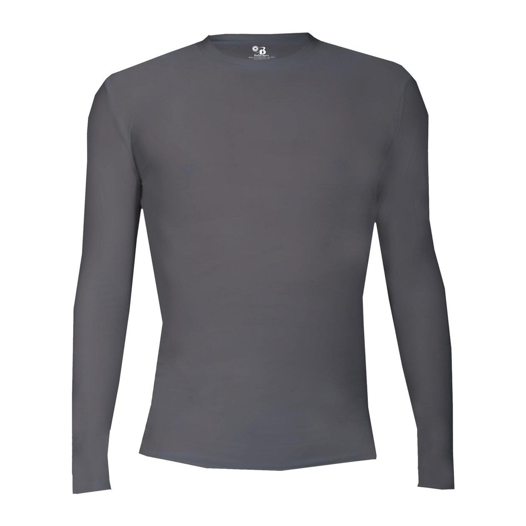 Long-sleeved shirt Pro Compression Adults Men Round Neck Undershirt