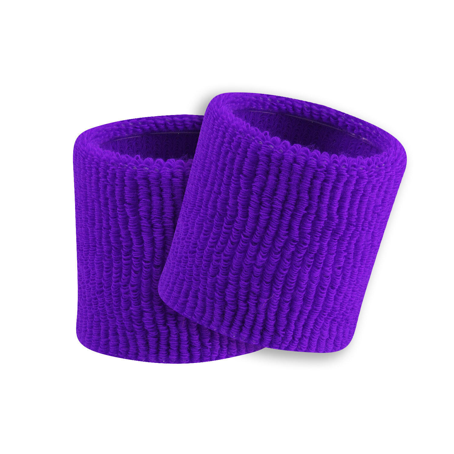 Tck - Paire De Bracelets En Éponge Pour Adultes 8 Cm - Poignet - Violet - No Size - Decathlon