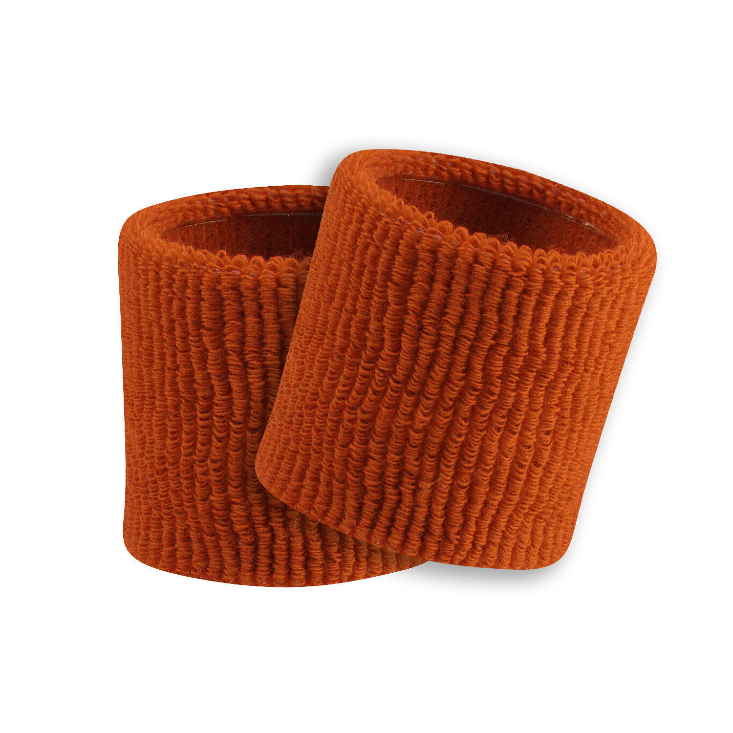 Pair of sponge wristbands for adults 8 cm