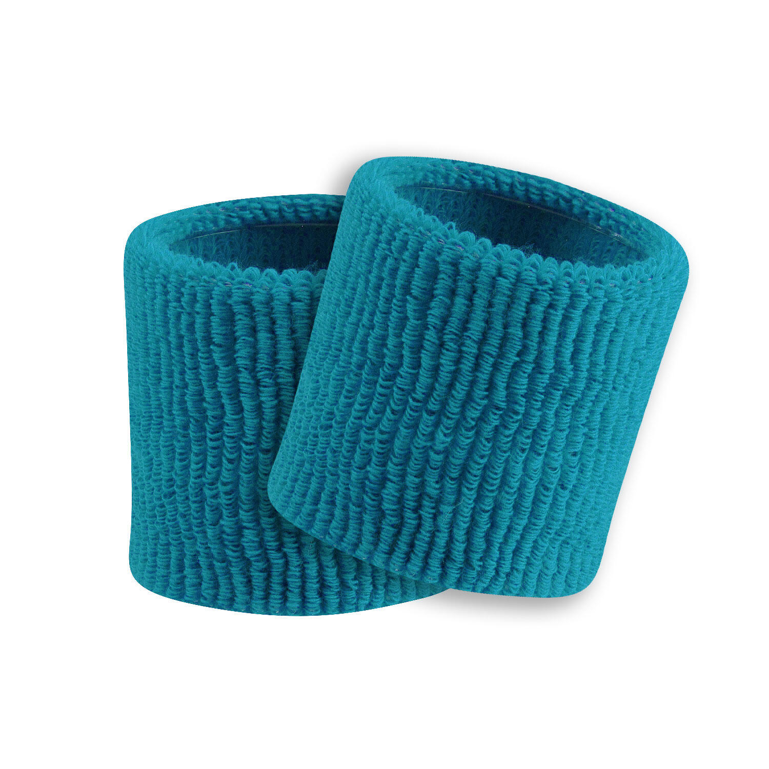 Tck - Paire De Bracelets En Éponge Pour Adultes 8 Cm - Poignet - Bleu - No Size - Decathlon