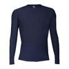 Chemise à manches longues Pro Compression Adults Men Round Neck Undershirt